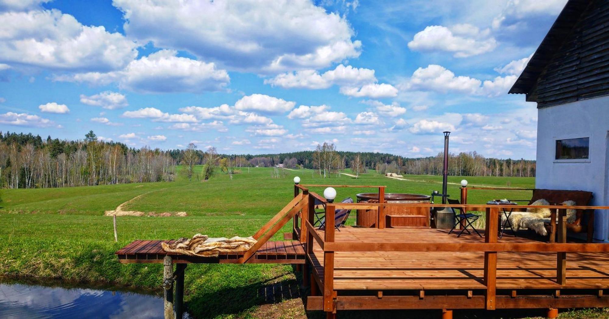 Unique Countryhouse & Sauna In Gauja Valley - Kakukalns Vila Straupe Exterior foto