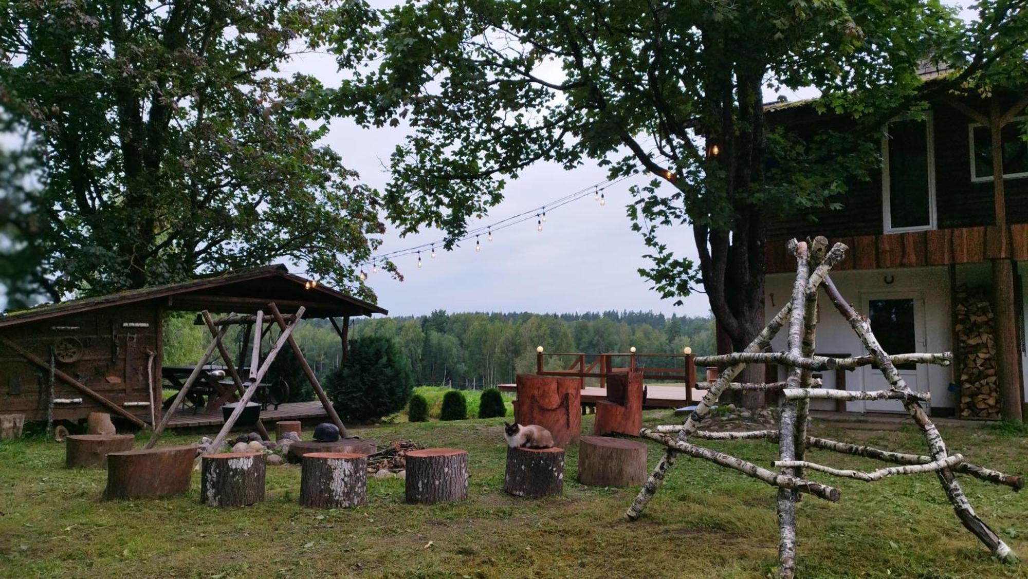 Unique Countryhouse & Sauna In Gauja Valley - Kakukalns Vila Straupe Exterior foto