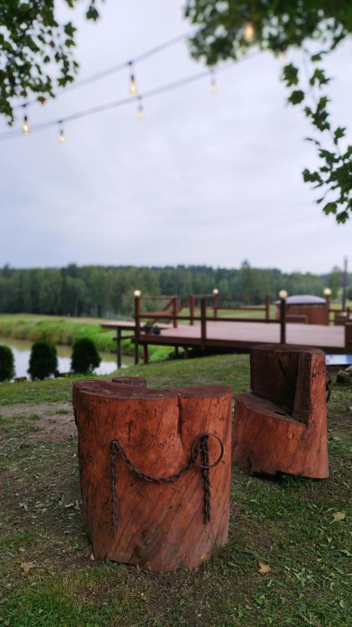 Unique Countryhouse & Sauna In Gauja Valley - Kakukalns Vila Straupe Exterior foto