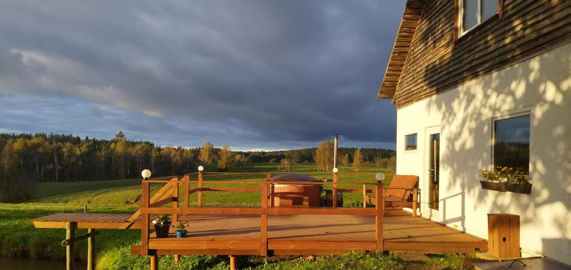 Unique Countryhouse & Sauna In Gauja Valley - Kakukalns Vila Straupe Exterior foto