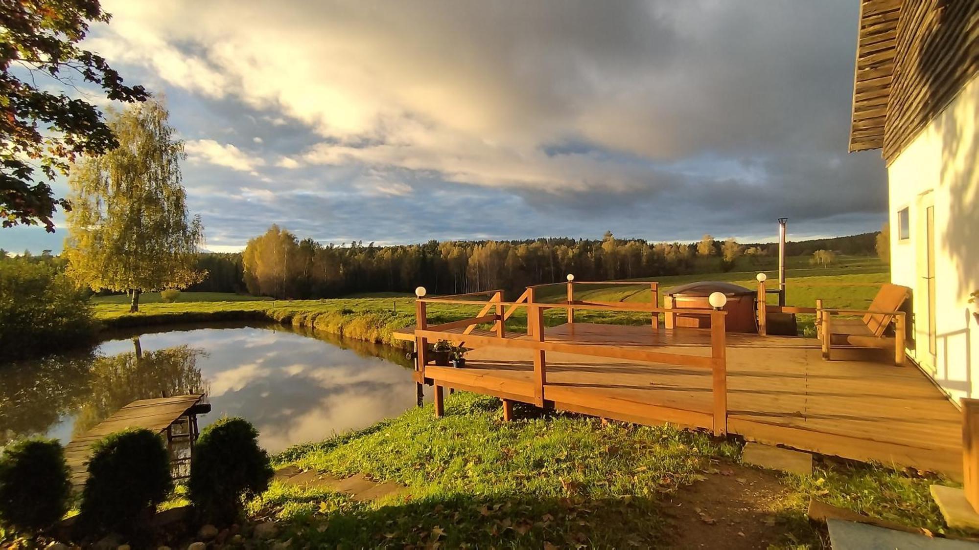 Unique Countryhouse & Sauna In Gauja Valley - Kakukalns Vila Straupe Exterior foto