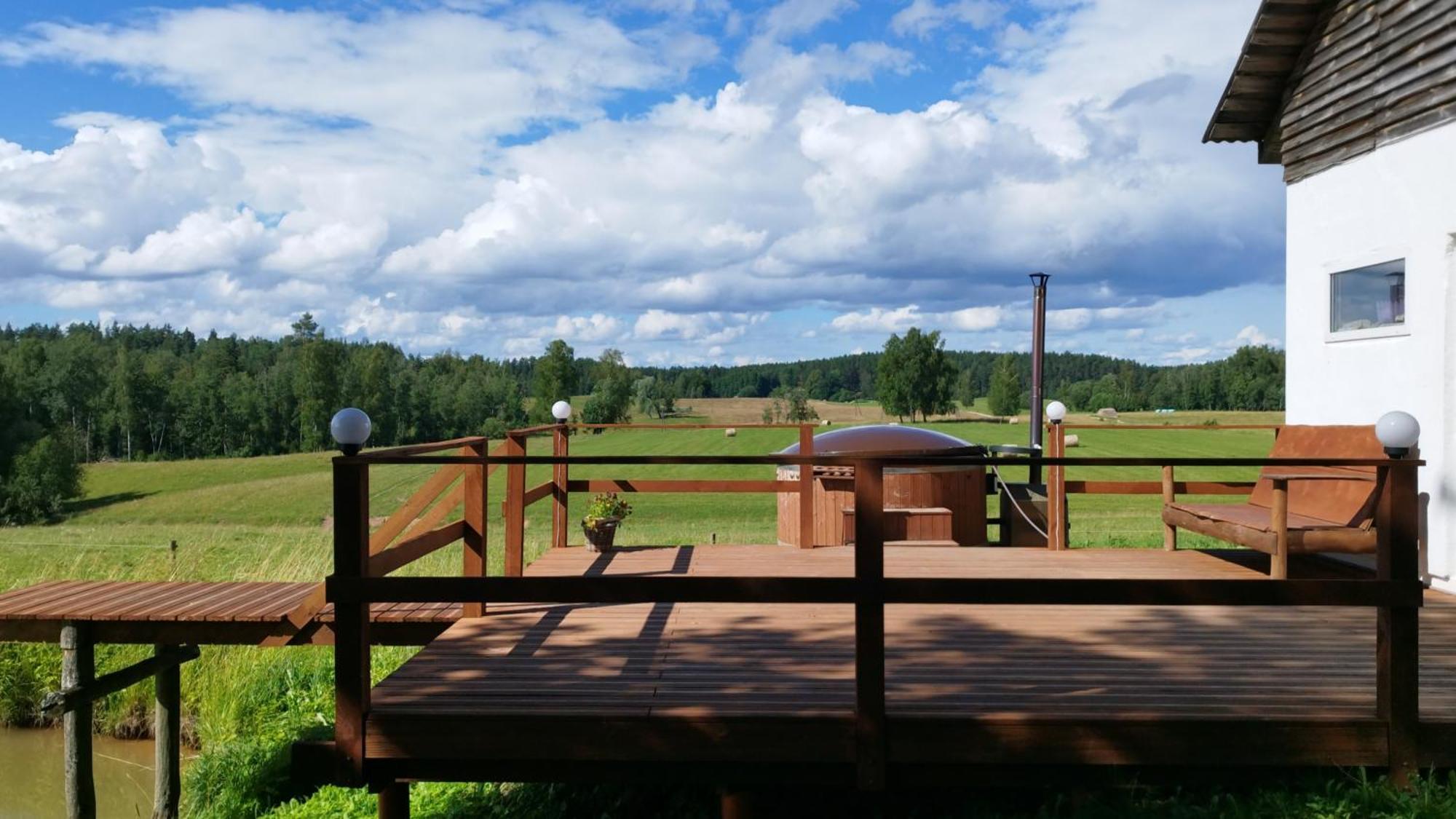 Unique Countryhouse & Sauna In Gauja Valley - Kakukalns Vila Straupe Exterior foto